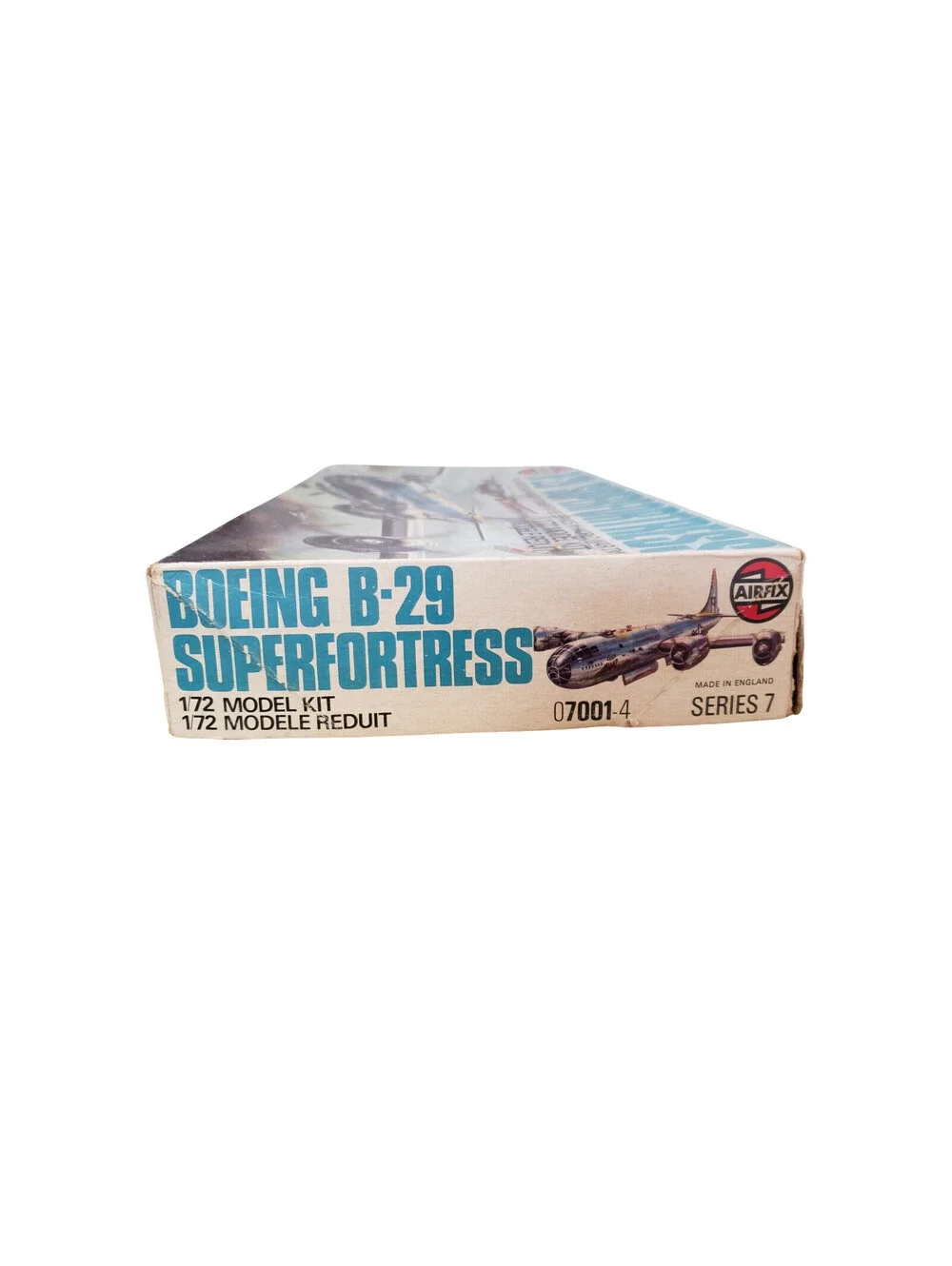 Vintage Airfix B-29 Superfortress 07001-4 Series 7 Model Kit Sealed Parts 1975